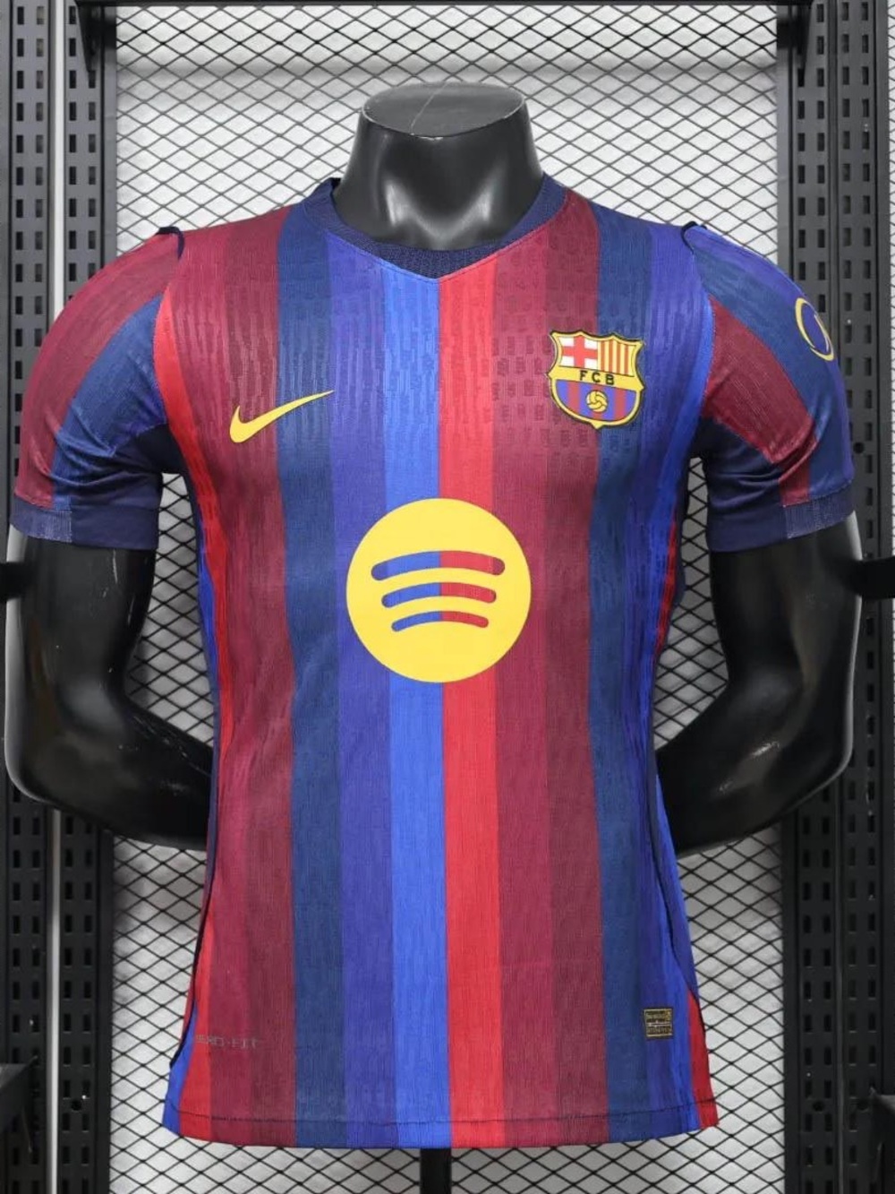 Nike FC Barcelona Striped Jersey - Red, Blue & Yellow